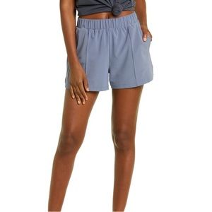 Zella Taylor Getaway High Waist Stretch Recycled Polyester Shorts